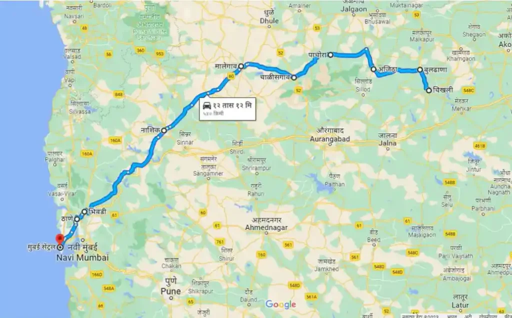 Chikhali To Mumbai