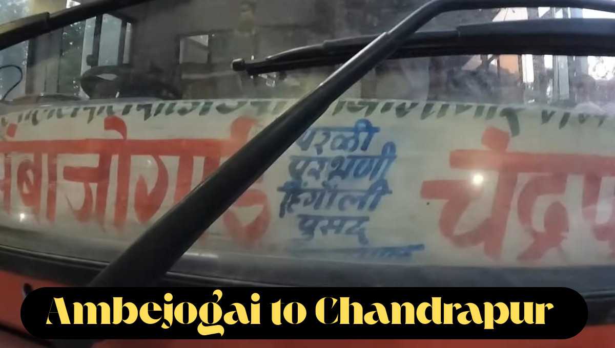 Ambejogai to Chandrapur