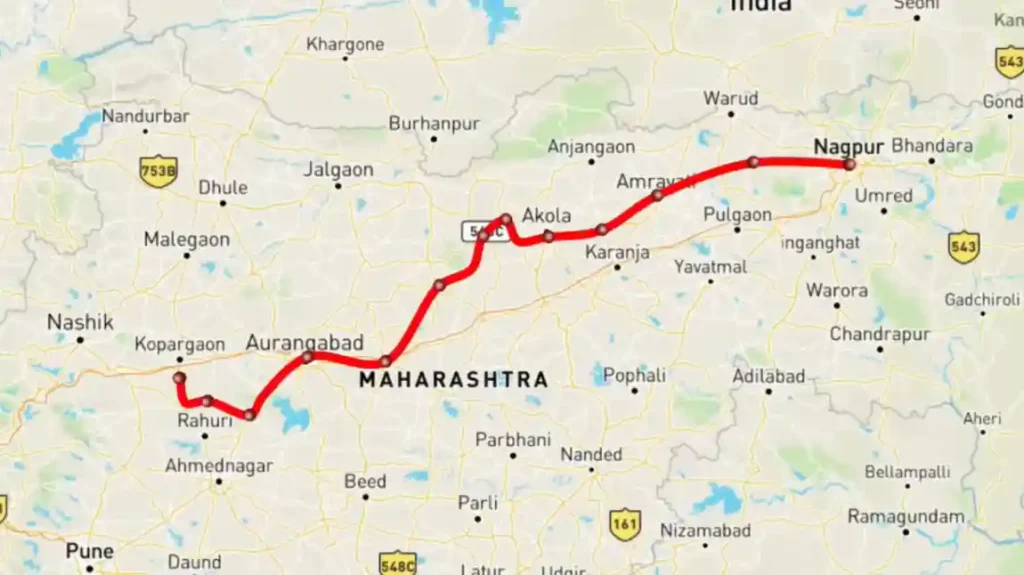 Nagpur To Shirdi Distance